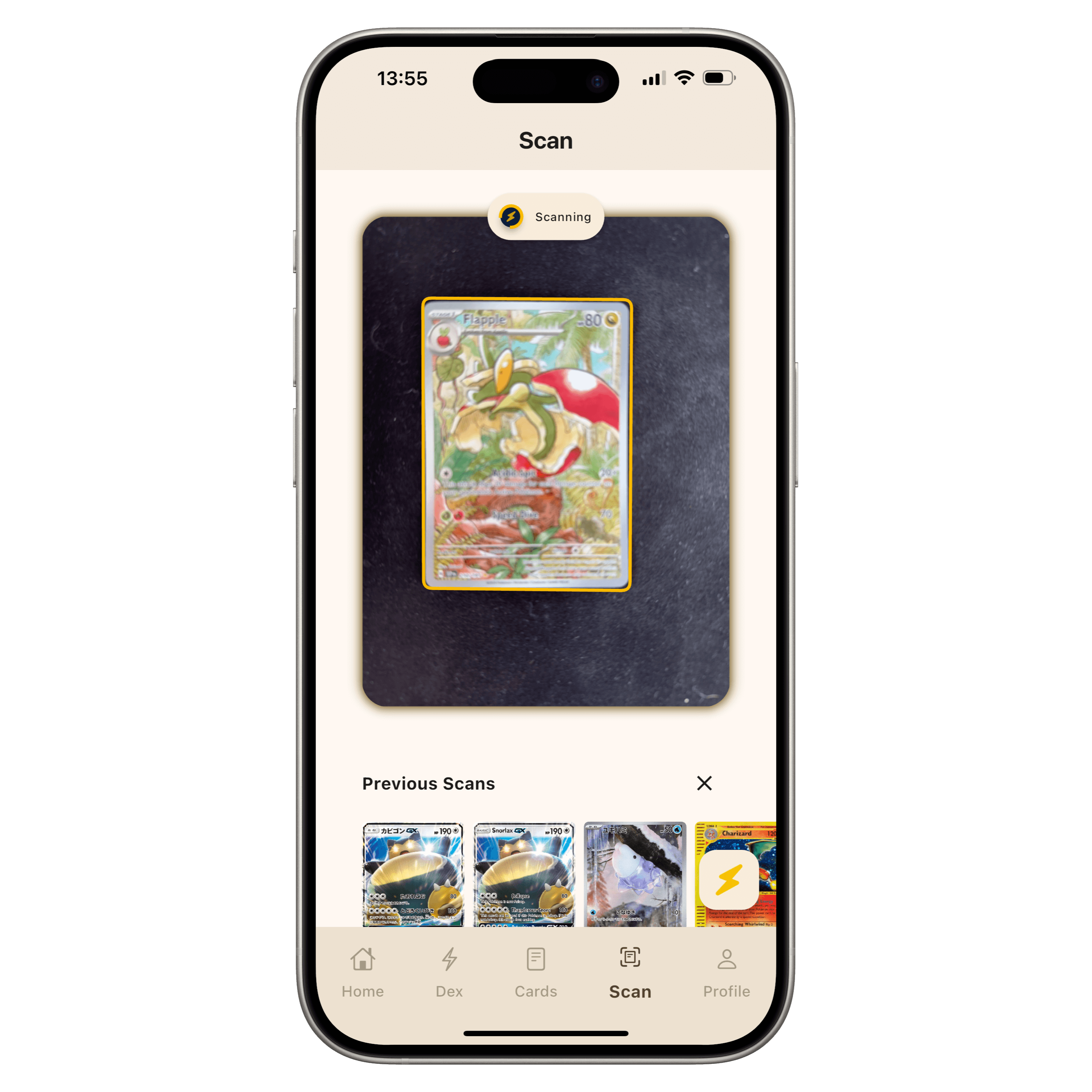 Illustration of Pooka's instant scanner feature